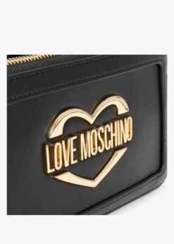 LOVE MOSCHINO Large Black Zip Around Wallet On A Chain 9 LOVE MOSCHINO Large Black Zip Around Wallet On A Chain -Daniel Footwear Shop lm stitch detail wallet chain zip p135193 197066 image