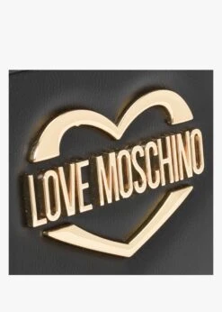LOVE MOSCHINO Large Black Zip Around Wallet -Daniel Footwear Shop lm stitch detail wallet p135190 197056 image