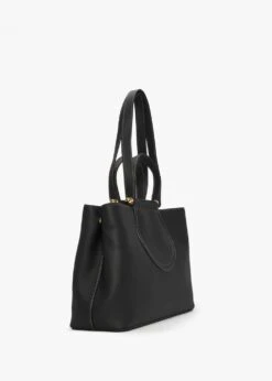 LOVE MOSCHINO Super Gold Black Tote Bag -Daniel Footwear Shop lm super gold tote p135908 196295 image