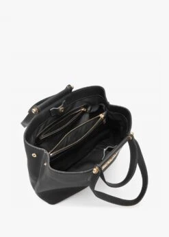 LOVE MOSCHINO Super Gold Black Tote Bag -Daniel Footwear Shop lm super gold tote p135908 196296 image