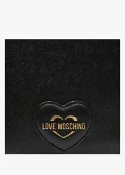 LOVE MOSCHINO Sweet Heart Black Shoulder Bag -Daniel Footwear Shop lm sweet heart shoulder p135910 200655 image