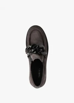 Loopy Brown Suede Chunky Loafers -Daniel Footwear Shop loopy p133505 199396 image