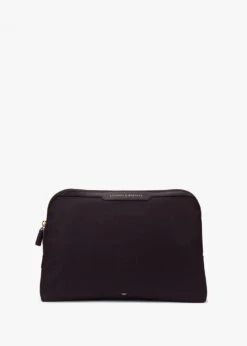 Anya Hindmarch Lotions & Potions Black ECONYL® Regenerated Nylon Pouch
