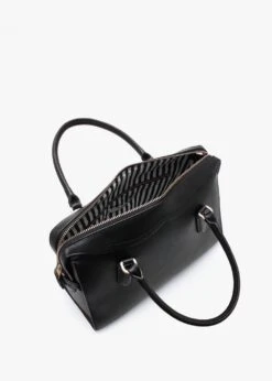 Medium Dylan Black Leather Doctors Bag -Daniel Footwear Shop lulu dylan p135893 196255 image