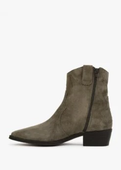 Alpe Lunette Khaki Suede Cowboy Boots -Daniel Footwear Shop lunette p131659 198466 image