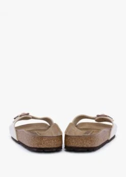 Birkenstock Madrid Graceful Pearl White Birko-Flor Mules -Daniel Footwear Shop madrid graceful pearl white birko flor mules p134606 196656 image