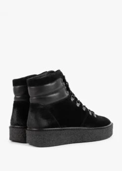 Black Suede Sporty Ankle Boots 6 Black Suede Sporty Ankle Boots -Daniel Footwear Shop manas boot 11 p131384 202302 image