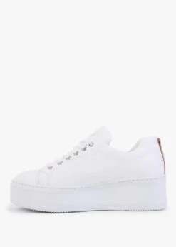 Angels Rise Pink Leather Flatform Trainers 8 Angels Rise Pink Leather Flatform Trainers -Daniel Footwear Shop marte angels rise p132396 202972 image