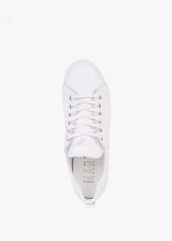 Angels II White Leather Flatform Trainers -Daniel Footwear Shop marte angels sneak 2 p132622 199111 image