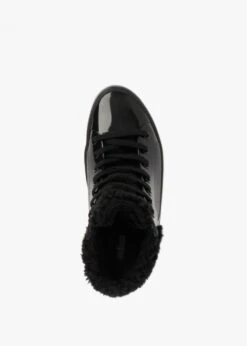 Melissa Fluffy Black High Top Trainers 9 Melissa Fluffy Black High Top Trainers -Daniel Footwear Shop mel fluffy sneaker p134445 197567 image