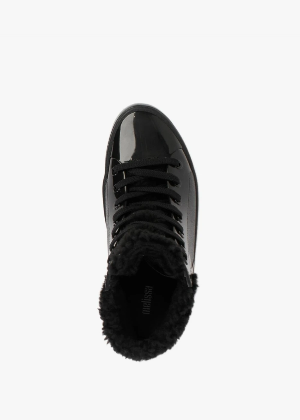 Melissa Fluffy Black High Top Trainers 5 Melissa Fluffy Black High Top Trainers - Image 5