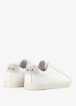 Veja Men’s Esplar Logo Leather White Trainers -Daniel Footwear Shop men s esplar logo leather white trainers p142736 212012 image