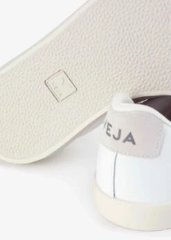 Veja Men’s Esplar Logo Leather White Trainers -Daniel Footwear Shop men s esplar logo leather white trainers p142736 212014 image