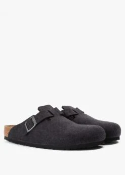 Daniel Footwear Shop -Daniel Footwear Shop mens boston wool felt anthracite clogs p139218 211436 image