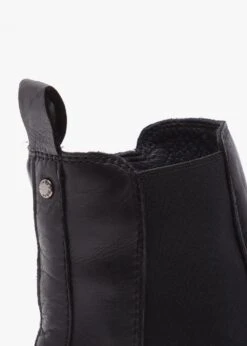 Audyn Black Leather Wedge Ankle Boots -Daniel Footwear Shop mip audyn p135962 217103 image