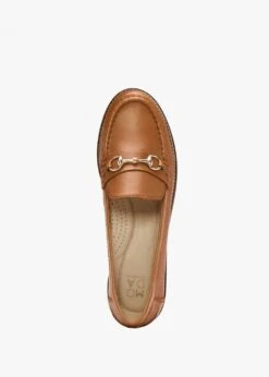 Fabina Tan Leather Loafers -Daniel Footwear Shop mip fabina p135944 196387 image