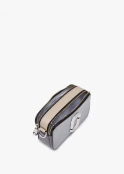 Marc Jacobs The Snapshot Wolf Grey Multi Leather Camera Bag -Daniel Footwear Shop mj cb snapshot p138478 201193 image