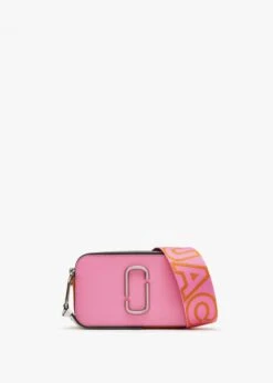 Marc Jacobs The Snapshot Candy Pink Multi Leather Camera Bag