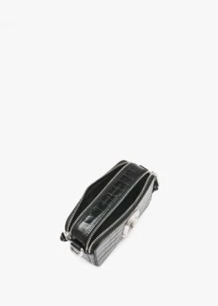 Marc Jacobs The Snapshot Croc Chain Black Leather Camera Bag -Daniel Footwear Shop mj croc chain snapshot p136019 200931 image