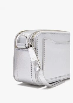 Marc Jacobs The Snapshot DTM Silver Leather Camera Bag -Daniel Footwear Shop mj dtm metallic snapshot p136021 200941 image