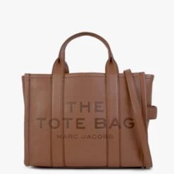 Marc Jacobs The Leather Medium Argan Oil Tote Bag