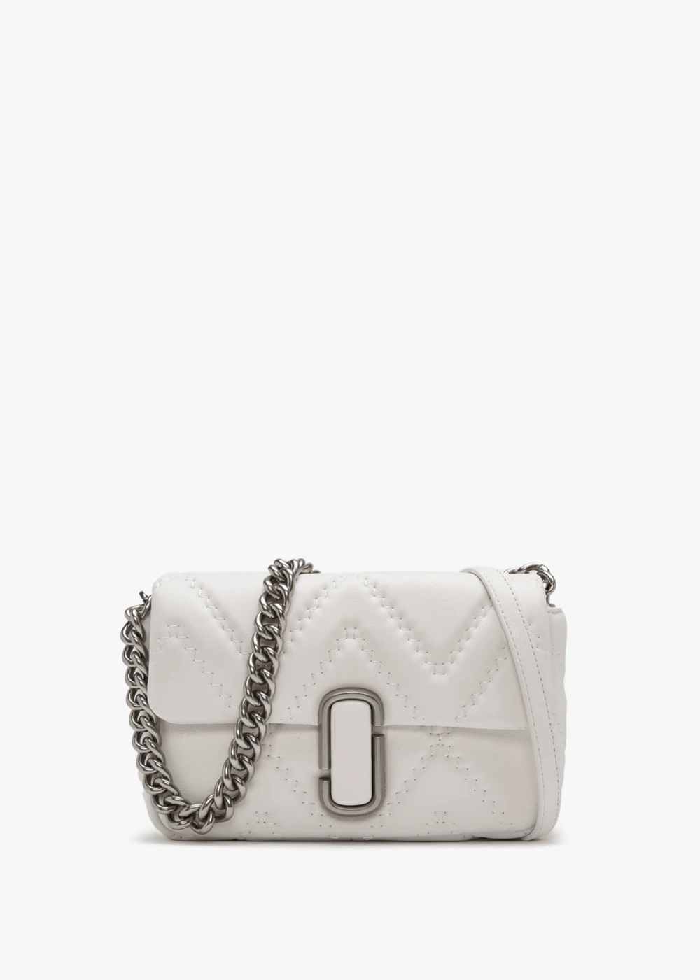 Marc Jacobs The Quilted Leather J Marc Cotton Shoulder Bag 1 Marc Jacobs The Quilted Leather J Marc Cotton Shoulder Bag