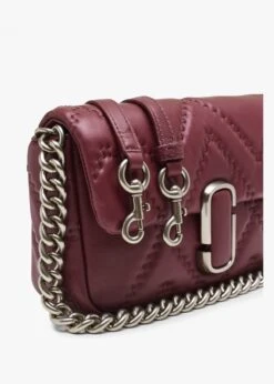 Marc Jacobs The Quilted Leather J Marc Cherry Shoulder Bag -Daniel Footwear Shop mj quilted j marc shoulder p138482 201210 image