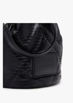 Marc Jacobs The Quilted Leather J Black Bucket Bag -Daniel Footwear Shop mj quilted leather bucket bag p136026 200962 image