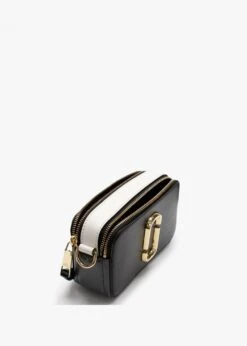 Marc Jacobs The Snapshot Logo Strap New Black Multi Leather Camera Bag -Daniel Footwear Shop mj snapshot strap bag p96313 201464 image