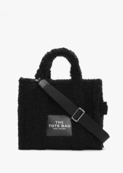 Marc Jacobs The Teddy Medium Black Tote Bag