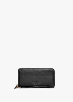 Marc Jacobs The Leather Continental Black Wallet