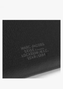 Marc Jacobs The Leather Continental Black Wallet -Daniel Footwear Shop mj the continental wristlet p134807 197909 image