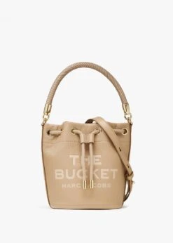 Marc Jacobs The Leather Camel Bucket Bag