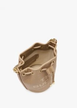 Marc Jacobs The Leather Camel Bucket Bag -Daniel Footwear Shop mj the leather bucket bag p136031 200985 image