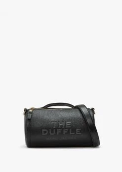 Marc Jacobs The Leather Black Duffle Bag
