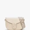 Marc Jacobs The J Marc Cloud White Leather Saddle Bag