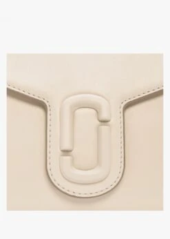 Marc Jacobs The J Marc Cloud White Leather Saddle Bag -Daniel Footwear Shop mj the leather messenger j marc p135739 196113 image
