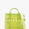 Marc Jacobs The Mesh Medium Bright Green Tote Bag