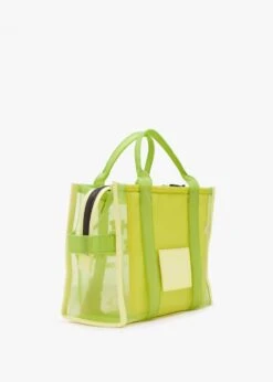 Marc Jacobs The Mesh Medium Bright Green Tote Bag -Daniel Footwear Shop mj the mesh medium tote p138486 201230 image