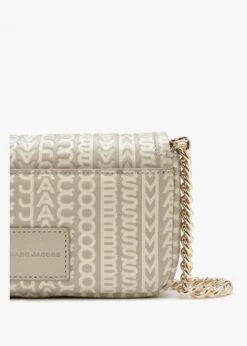 Marc Jacobs The Monogram Leather J Marc Mini Khaki Shoulder Bag -Daniel Footwear Shop mj the mini monogram leather j marc p135743 196121 image