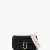 Marc Jacobs The Mini Black Leather Shoulder Bag