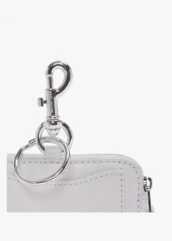 Marc Jacobs The Nano Charm White Leather Purse -Daniel Footwear Shop mj the nano charm snapshot p135747 196137 image