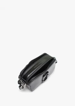 Marc Jacobs The Snapshot Black Patent Leather Camera Bag -Daniel Footwear Shop mj the patent snapshot p138516 201294 image