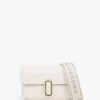 Marc Jacobs The J Marc Cloud White Leather Shoulder Bag