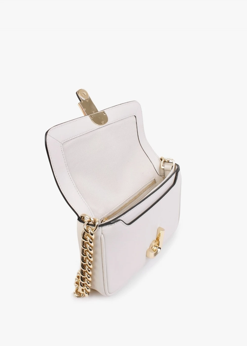 Marc Jacobs The J Marc Cloud White Leather Shoulder Bag 3 Marc Jacobs The J Marc Cloud White Leather Shoulder Bag - Image 3