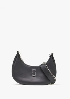 Marc Jacobs The Curve Black Leather Shoulder Bag