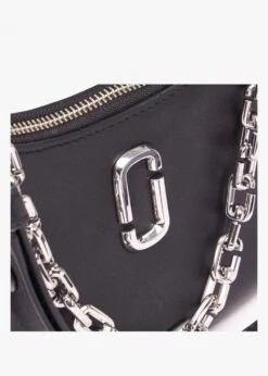 Marc Jacobs The Curve Black Leather Shoulder Bag -Daniel Footwear Shop mj the small curve j marc p136035 201006 image