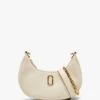 Marc Jacobs The Curve Cloud White Leather Shoulder Bag