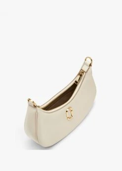 Marc Jacobs The Curve Cloud White Leather Shoulder Bag -Daniel Footwear Shop mj the small curve j marc p138489 201240 image