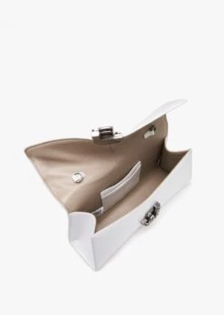 Marc Jacobs The ST. Marc Convertible White Leather Clutch Bag -Daniel Footwear Shop mj the st marc clutch p136038 201018 image